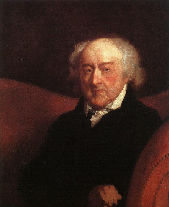 Gilbert Charles Stuart John Adams Sweden oil painting art